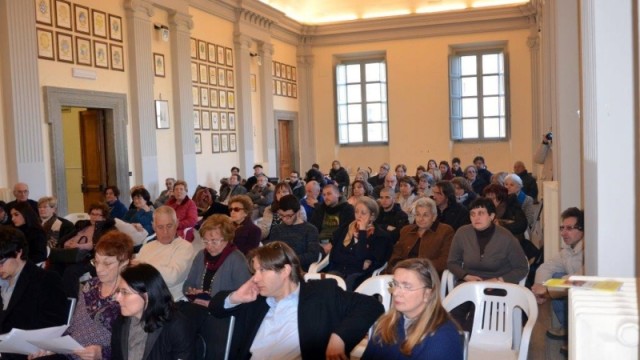 Il numeroso pubblico intervenuto