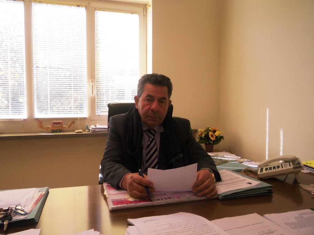 L'ASSESSORE AI LAVORI PUBBLICI WALTER PANTONI