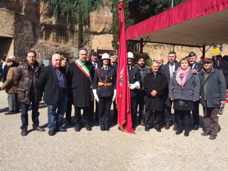 Una delegazione di Velletri in visita ufficiale al Sacrario delle Fosse Ardeatine