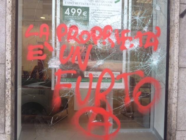 La culla dell’anarchia non è una vetrina spaccata: lettera ai ragazzi di Milano