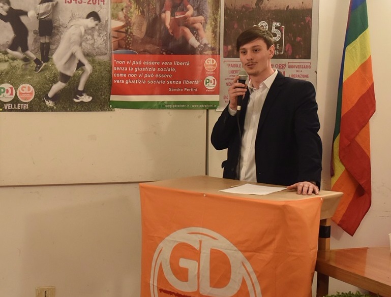 Velletri, Edoardo Menicocci è il nuovo segretario dei Giovani Democratici
