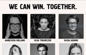Polonia: il crowdfunding che difende i diritti LGBT+ La Premio Nobel Olga Tokarczuk e la modella Anja Rubik avviano il crowdfunding lottare la politica omotransfobica in Polonia.
