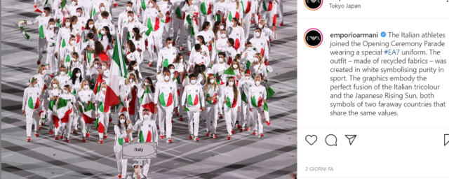 Alle Olimpiadi il fashion conta tanto quanto lo sport Alle Olimpiadi il fashion diventa parte integrante e fondamentale del patrimonio culturale e dell’identità nazionale