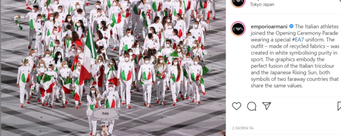Alle Olimpiadi il fashion conta tanto quanto lo sport Alle Olimpiadi il fashion diventa parte integrante e fondamentale del patrimonio culturale e dell’identità nazionale