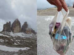 Dolomiti: Un paradiso incontaminato, o quasi Sono oltre 4000 mila i chili di spazzatura raccolti negli ultimi anni da uno dei luoghi considerato un incontaminato paradiso terrestre.