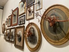 Officine emotive di Gaia Scaramella Roma, Trastevere, giovedì 17 Marzo 2022 vernissage della prima esposizione personale di Gaia Scaramella curata da Pia Lauro, Veronica He.